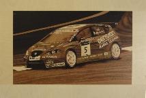 Michelisz Norbert Seat intarzia